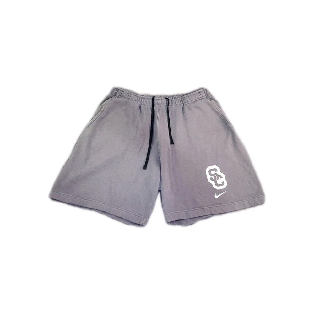 Nike USC Trojans Sz XXL Fleece Shorts Men Gray Athletic 3 Pockets C7-201